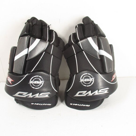 Sher-wood RM 5 Rhythm 5 Hockey Gloves Leather 12” or 30.5 cm Sherwood LIKE NEW - Picture 1 of 9